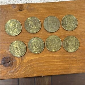 Sunoco Presidential Coin Series 2000 (8 Coins) 1953-2001
